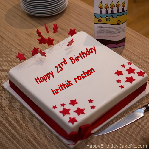 ❤️ Fabulous Happy Birthday Cake For hrithik roshan
