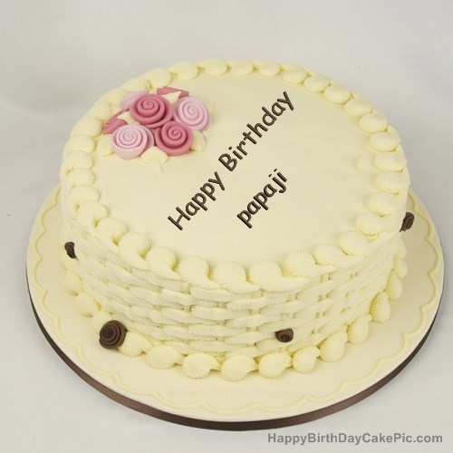 Creati Vida Den Movimiento Guide Happy Birthday Cake Name Papa Ji