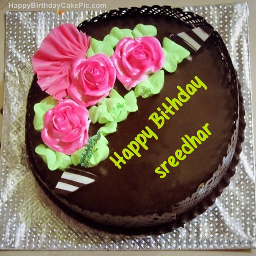 ❤️ Heart Birthday Wish Cake For Shridhar